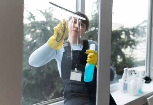 Nettoyage de vitres intérieures et extérieures à Allouagne